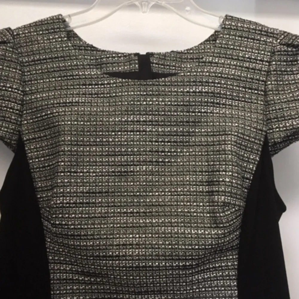 NWT $158 Anthro Moulinette Soeurs Shimmer Hourglass Sheath Dress - Picture 4 of 12